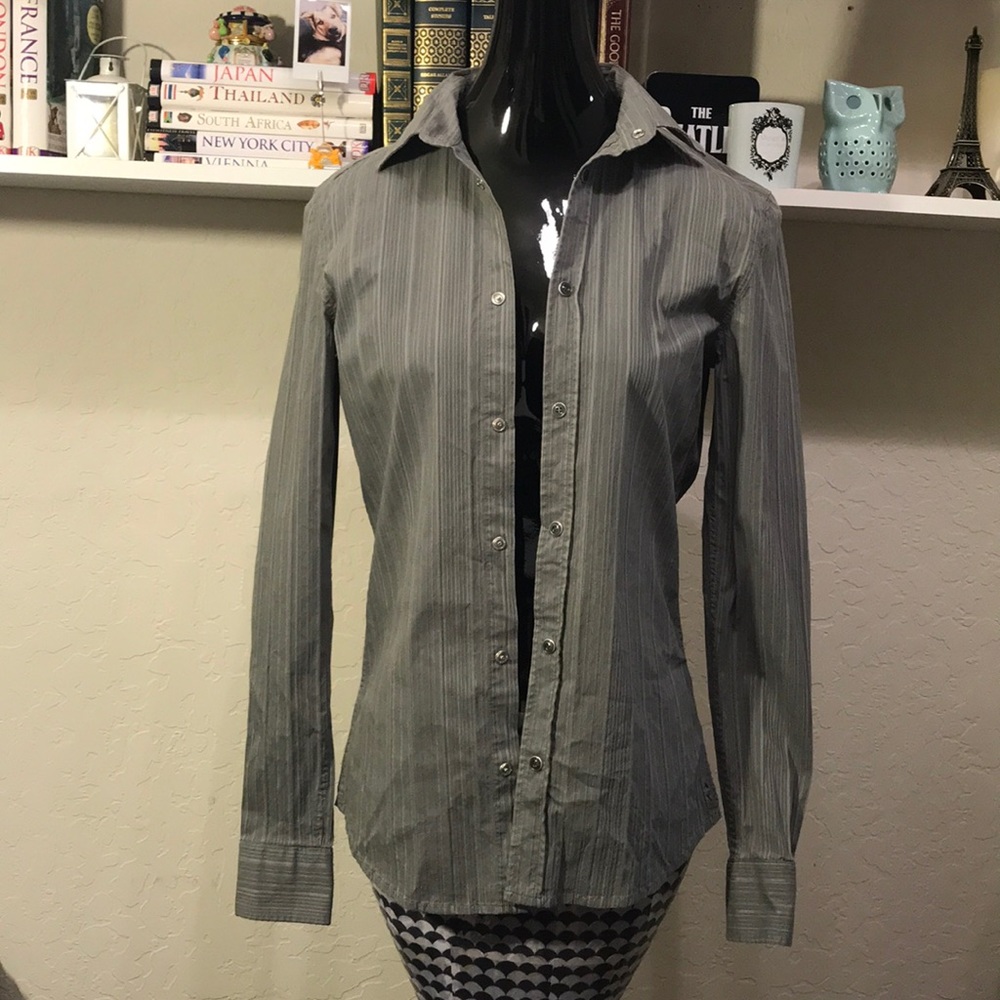 Armani Exchange button shirt made in Turkey